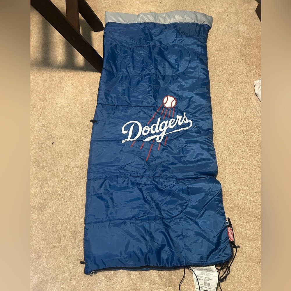 LA Dodgers sleeping bag